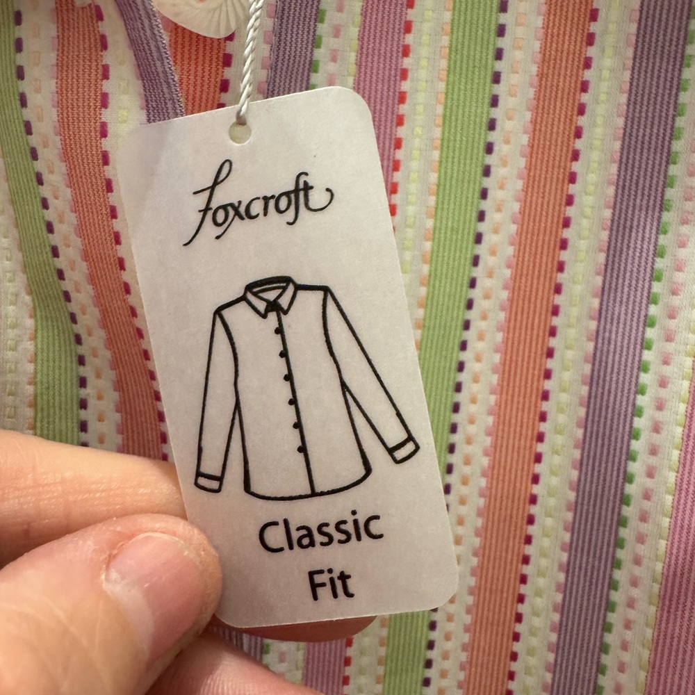 NWT - Foxcroft wrinkle free classic for button up - Picture 4 of 9